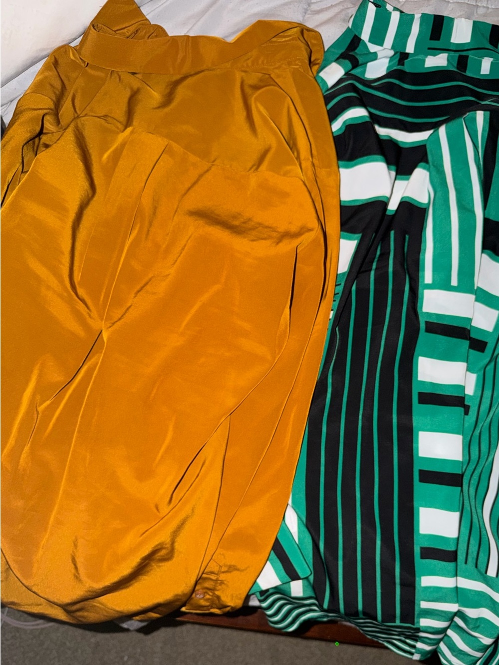 Set of 3 Nine West Satin Blouse’s Large - Picture 6 of 7